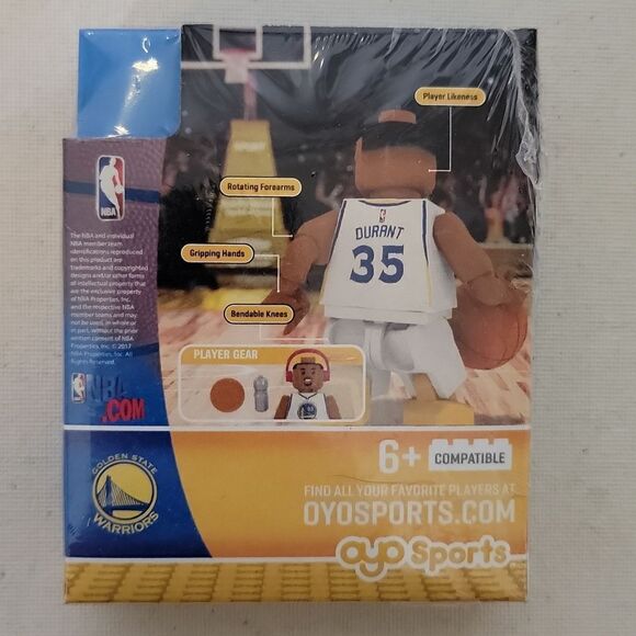 New Kevin Durant Golden State Warriors 35 Basketball NBA Minifigure Oyo Sports - Picture 5 of 15